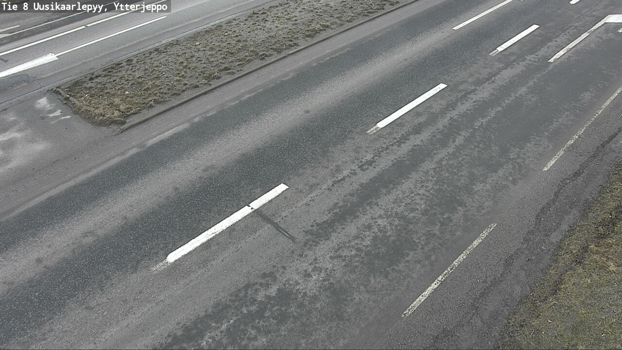 Weather Camera Image Väg 8 Nykarleby, Ytterjeppo, Uusikaarlepyy, Pohjanmaa