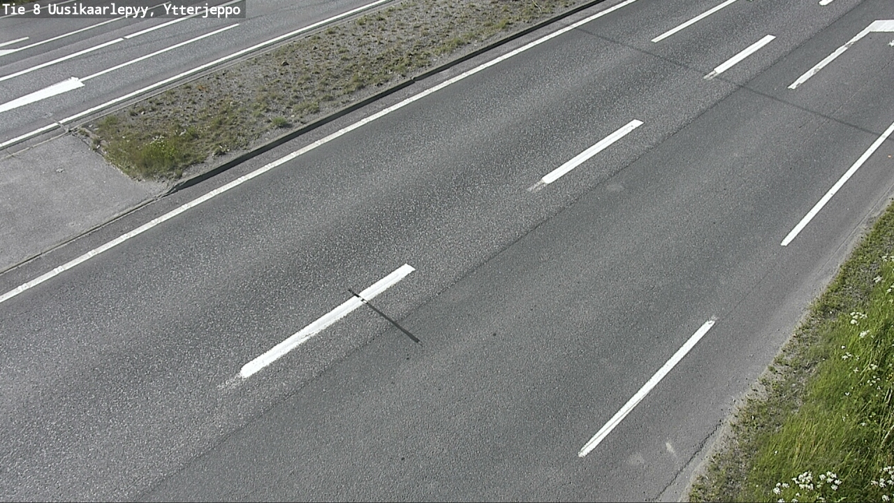 Weather Camera Image Road 8 Uusikaarlepyy, Ytterjeppo, Uusikaarlepyy, Pohjanmaa