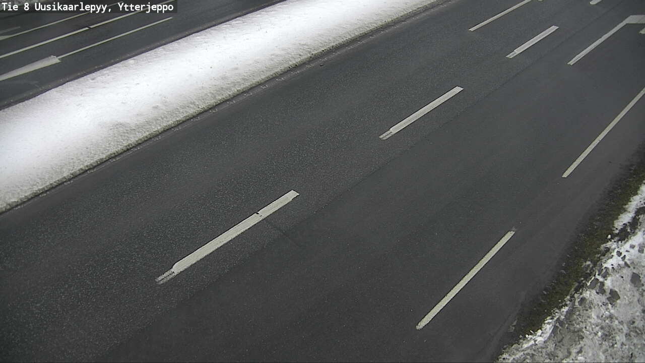 Weather Camera Image Road 8 Uusikaarlepyy, Ytterjeppo, Uusikaarlepyy, Pohjanmaa