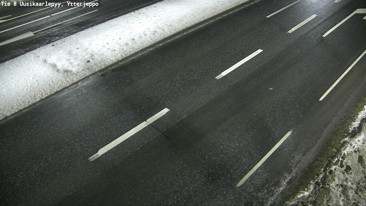 Weather Camera Image Road 8 Uusikaarlepyy, Ytterjeppo, Uusikaarlepyy, Pohjanmaa