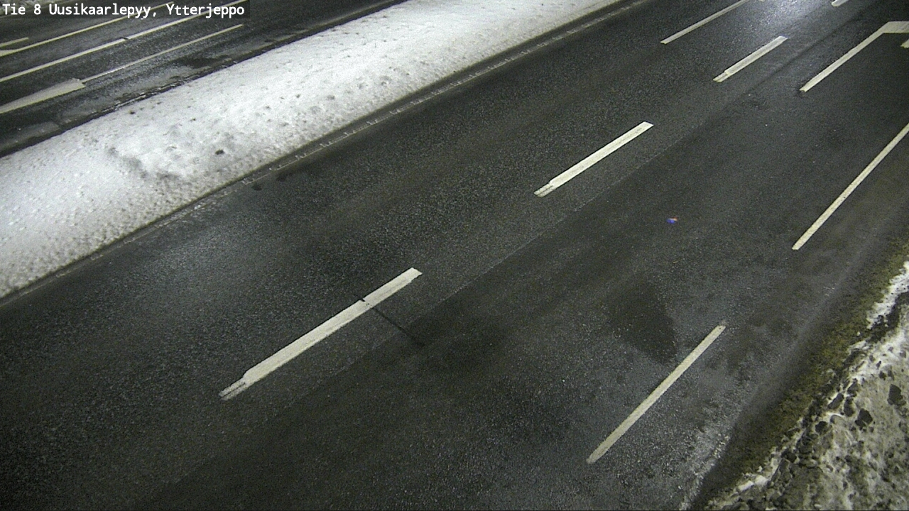 Weather Camera Image Road 8 Uusikaarlepyy, Ytterjeppo, Uusikaarlepyy, Pohjanmaa