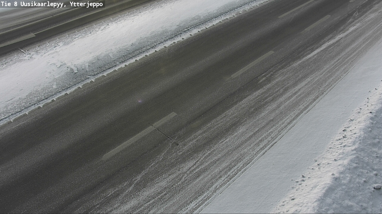 Weather Camera Image Väg 8 Nykarleby, Ytterjeppo, Uusikaarlepyy, Pohjanmaa