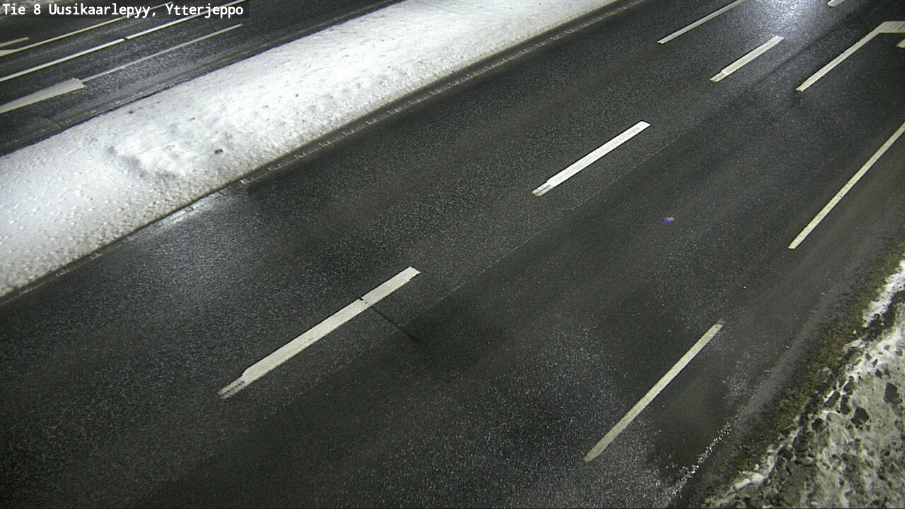 Weather Camera Image Road 8 Uusikaarlepyy, Ytterjeppo, Uusikaarlepyy, Pohjanmaa