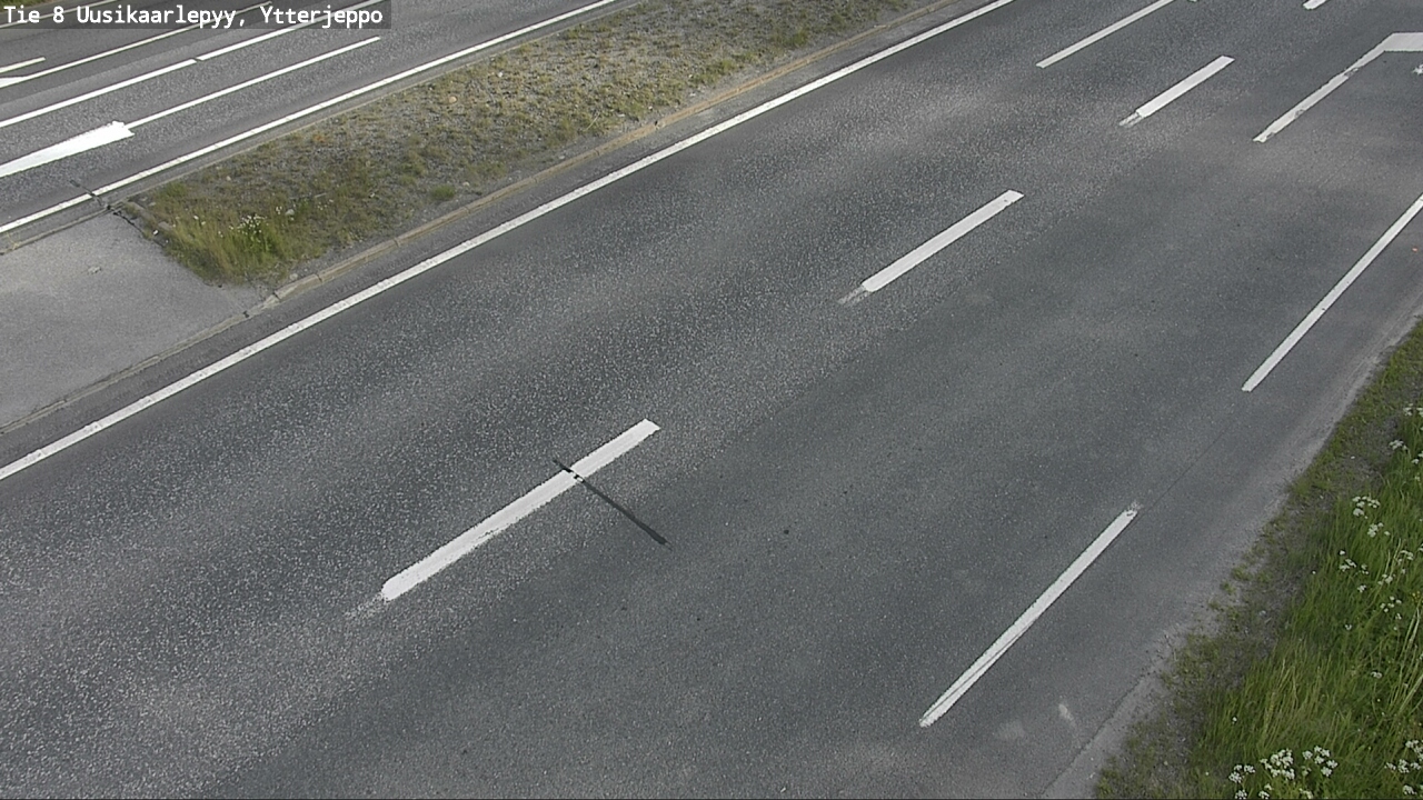 Weather Camera Image Road 8 Uusikaarlepyy, Ytterjeppo, Uusikaarlepyy, Pohjanmaa
