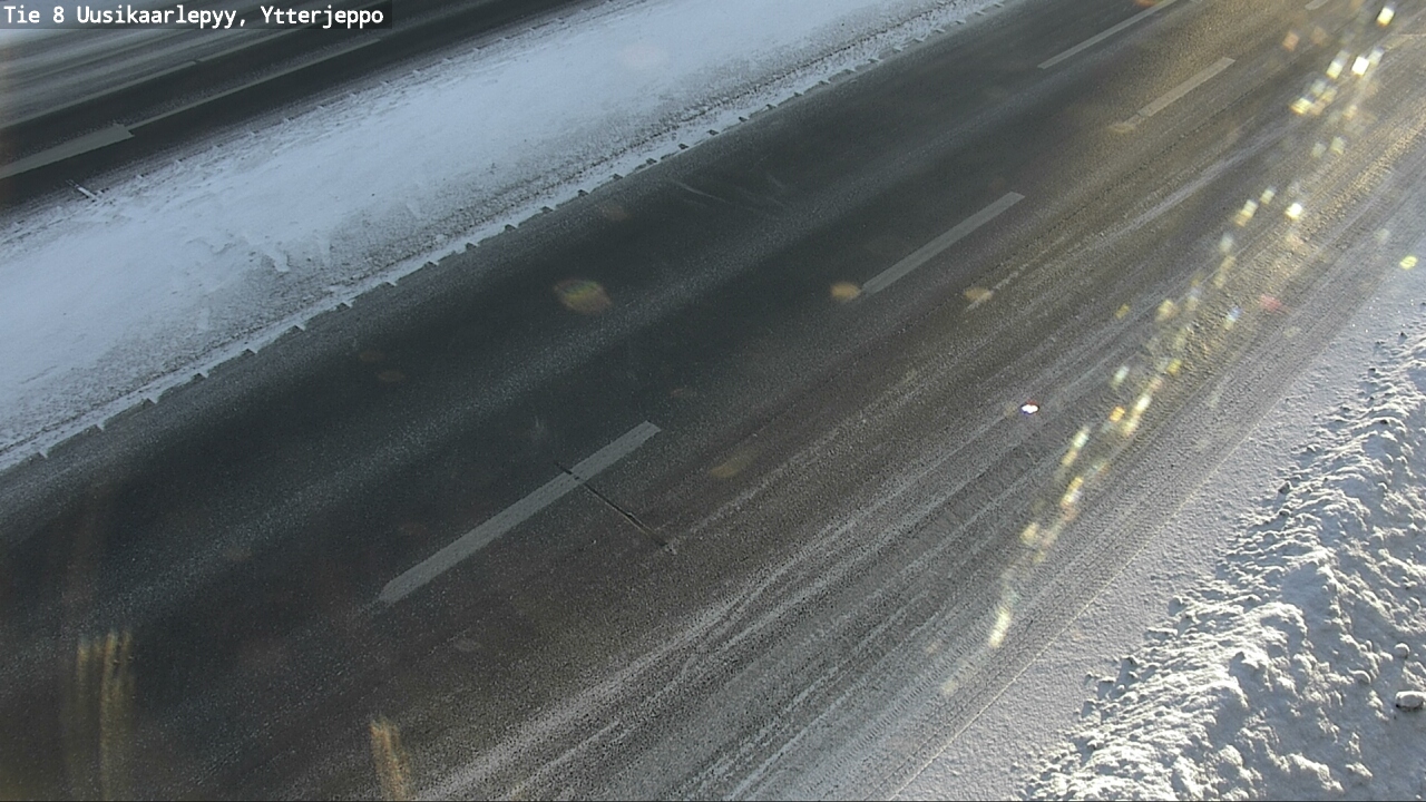 Weather Camera Image Road 8 Uusikaarlepyy, Ytterjeppo, Uusikaarlepyy, Pohjanmaa