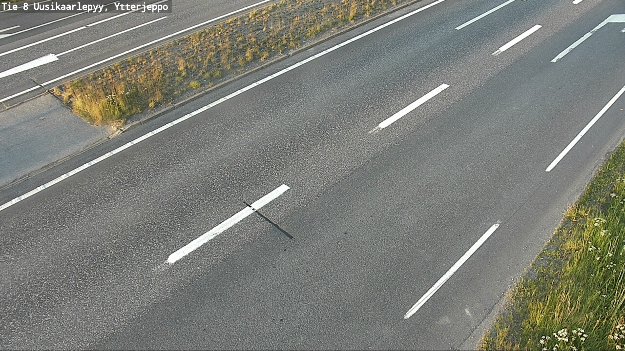 Weather Camera Image Road 8 Uusikaarlepyy, Ytterjeppo, Uusikaarlepyy, Pohjanmaa