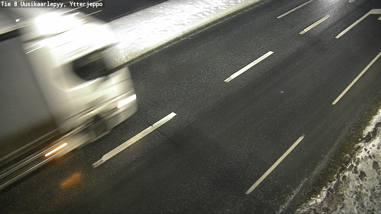 Weather Camera Image Road 8 Uusikaarlepyy, Ytterjeppo, Uusikaarlepyy, Pohjanmaa