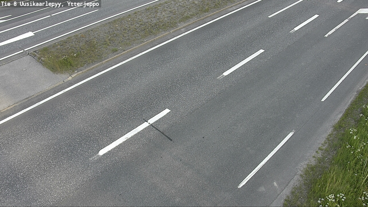 Weather Camera Image Road 8 Uusikaarlepyy, Ytterjeppo, Uusikaarlepyy, Pohjanmaa