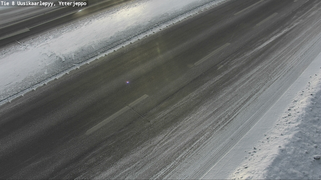 Weather Camera Image Väg 8 Nykarleby, Ytterjeppo, Uusikaarlepyy, Pohjanmaa