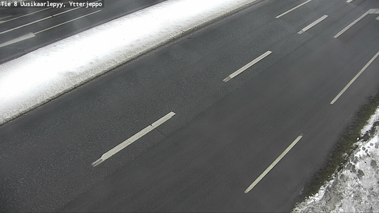 Weather Camera Image Road 8 Uusikaarlepyy, Ytterjeppo, Uusikaarlepyy, Pohjanmaa