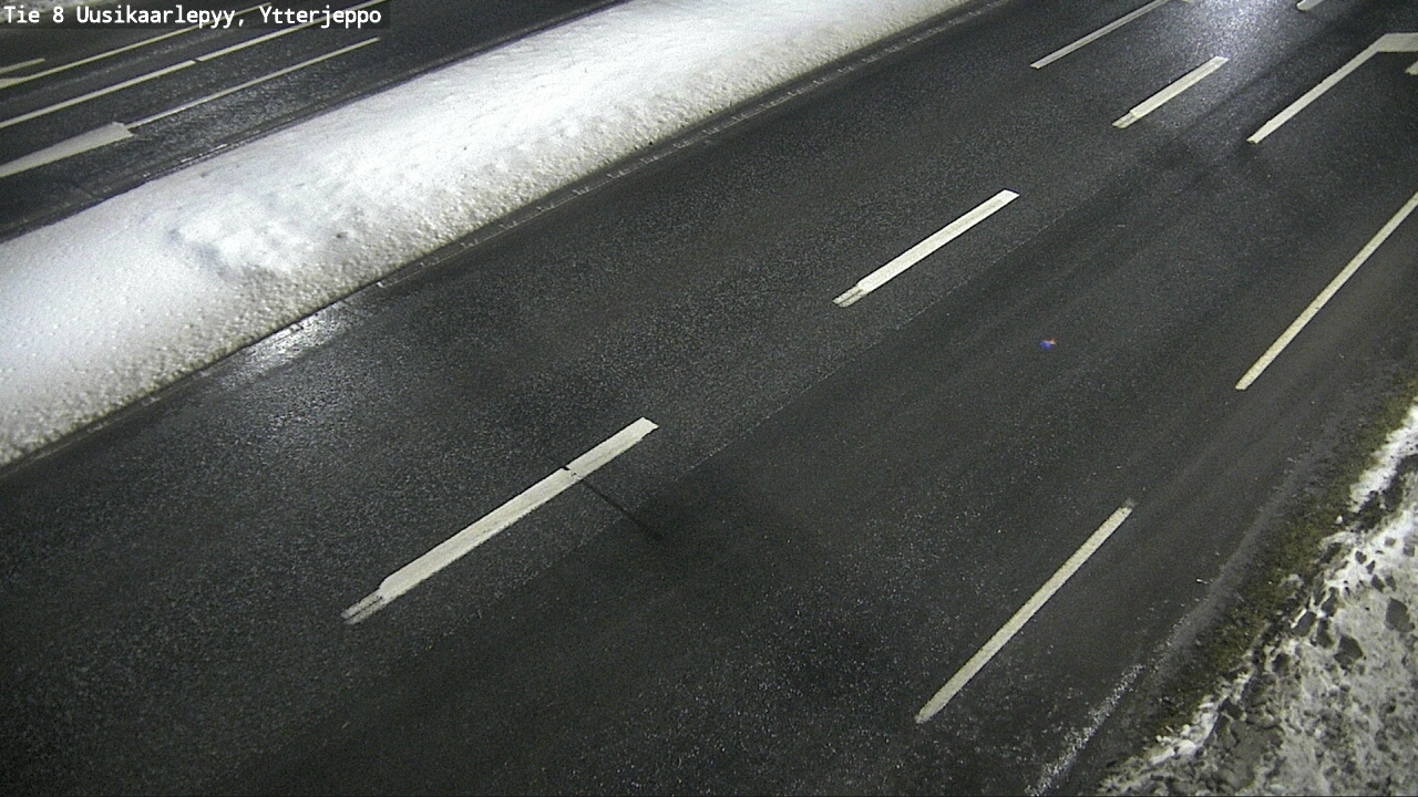 Weather Camera Image Road 8 Uusikaarlepyy, Ytterjeppo, Uusikaarlepyy, Pohjanmaa