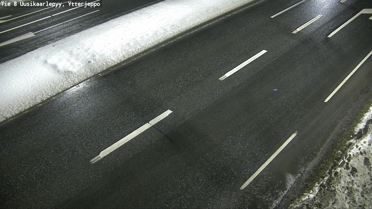 Weather Camera Image Road 8 Uusikaarlepyy, Ytterjeppo, Uusikaarlepyy, Pohjanmaa