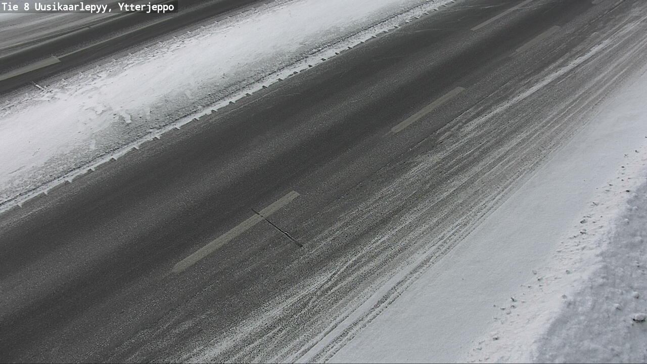Weather Camera Image Väg 8 Nykarleby, Ytterjeppo, Uusikaarlepyy, Pohjanmaa
