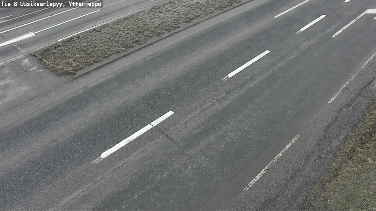 Weather Camera Image Road 8 Uusikaarlepyy, Ytterjeppo, Uusikaarlepyy, Pohjanmaa
