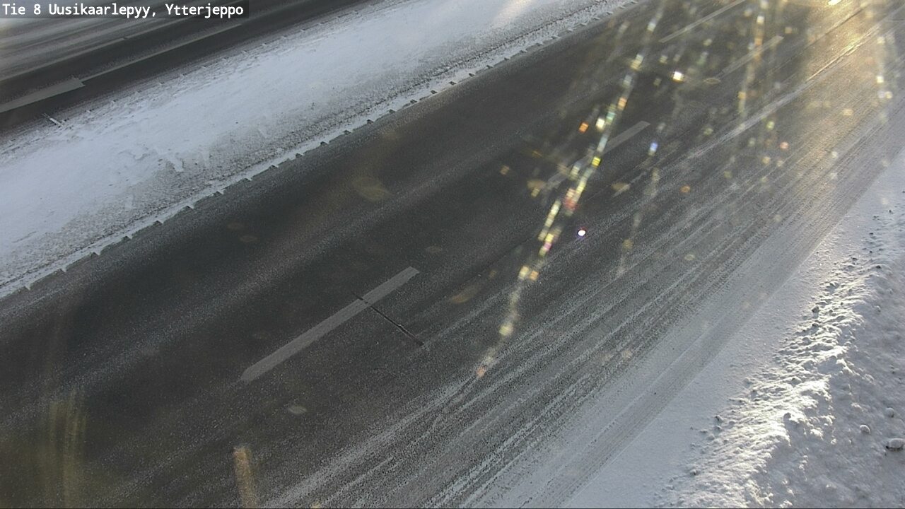 Weather Camera Image Road 8 Uusikaarlepyy, Ytterjeppo, Uusikaarlepyy, Pohjanmaa