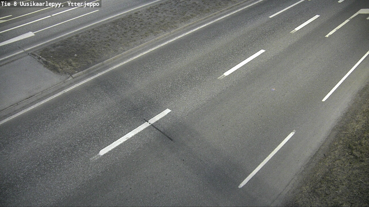 Weather Camera Image Road 8 Uusikaarlepyy, Ytterjeppo, Uusikaarlepyy, Pohjanmaa