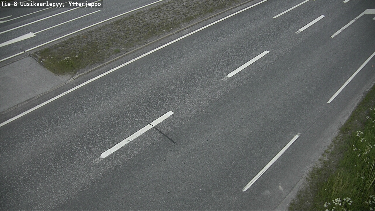 Weather Camera Image Road 8 Uusikaarlepyy, Ytterjeppo, Uusikaarlepyy, Pohjanmaa