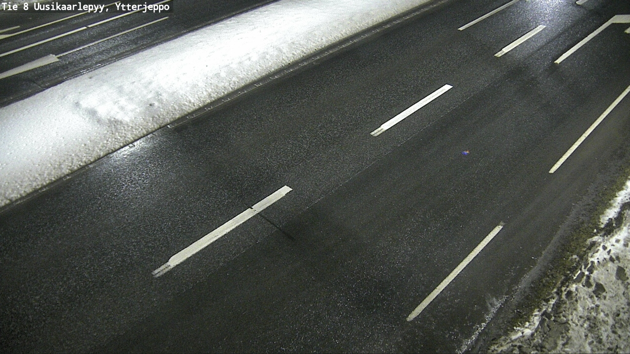 Weather Camera Image Road 8 Uusikaarlepyy, Ytterjeppo, Uusikaarlepyy, Pohjanmaa