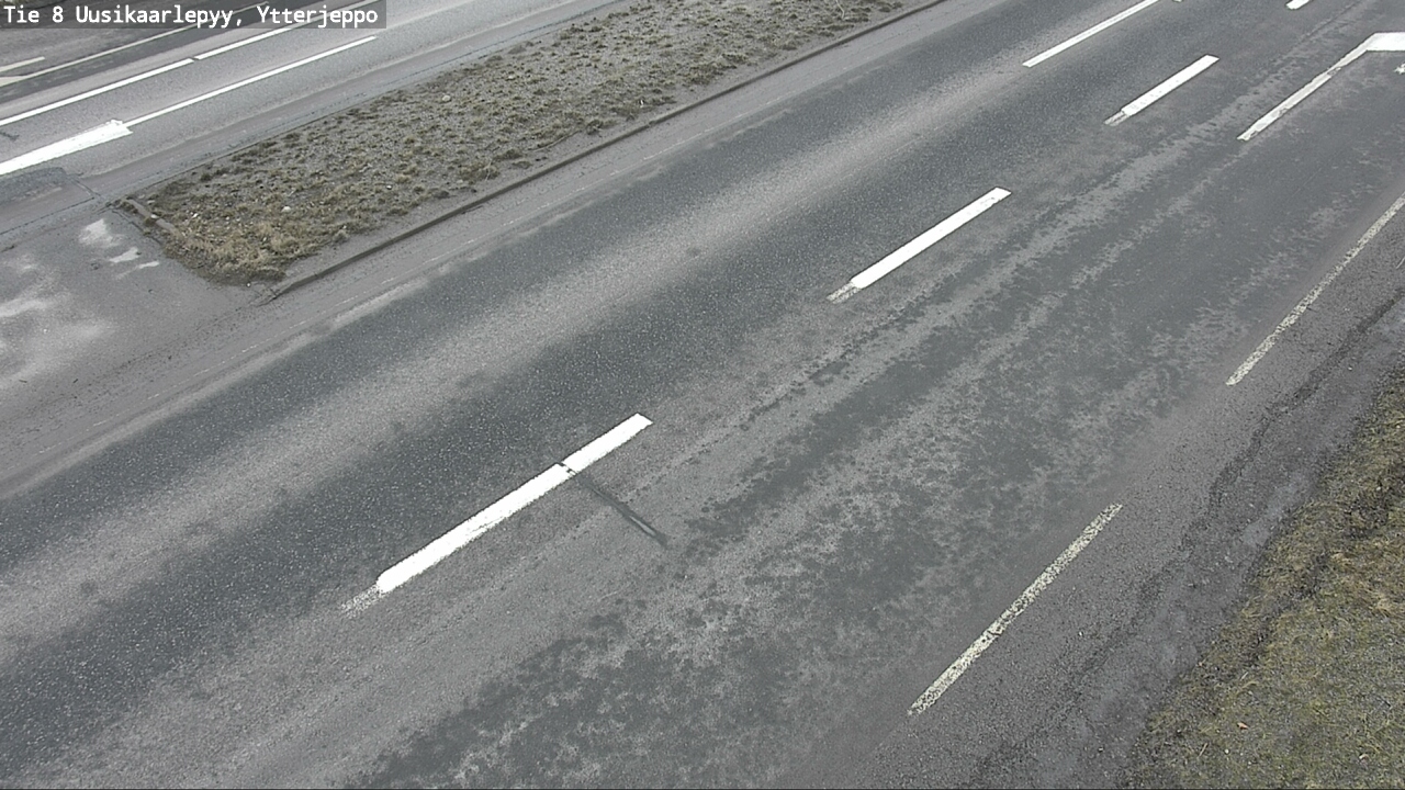 Weather Camera Image Road 8 Uusikaarlepyy, Ytterjeppo, Uusikaarlepyy, Pohjanmaa