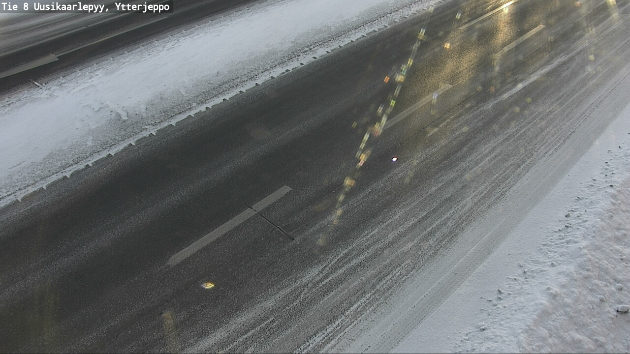 Weather Camera Image Road 8 Uusikaarlepyy, Ytterjeppo, Uusikaarlepyy, Pohjanmaa