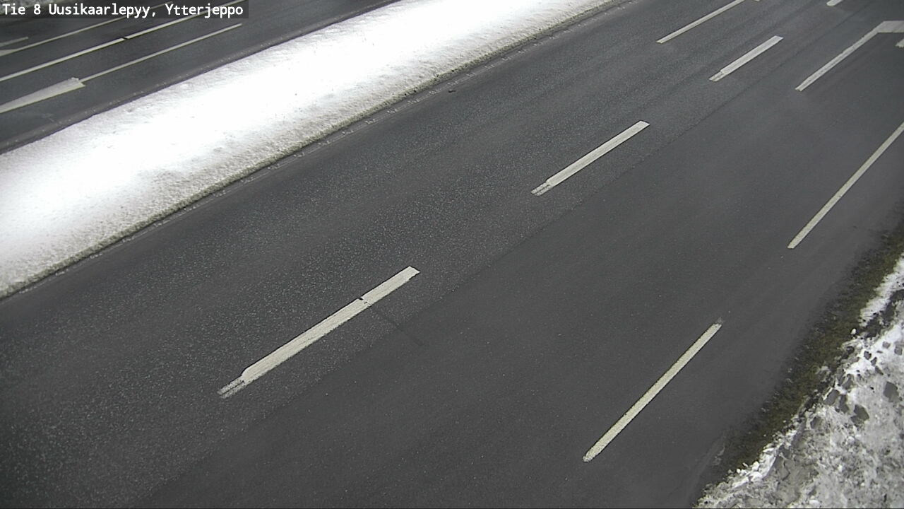 Weather Camera Image Road 8 Uusikaarlepyy, Ytterjeppo, Uusikaarlepyy, Pohjanmaa