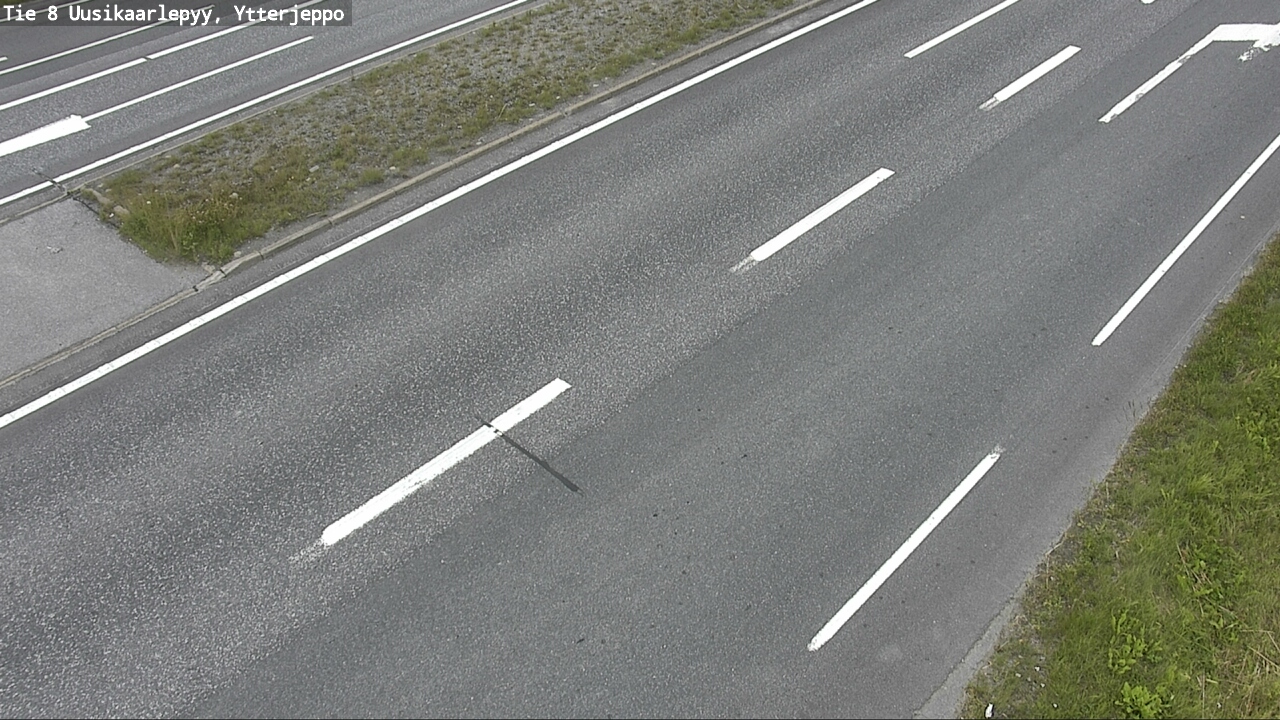 Weather Camera Image Road 8 Uusikaarlepyy, Ytterjeppo, Uusikaarlepyy, Pohjanmaa