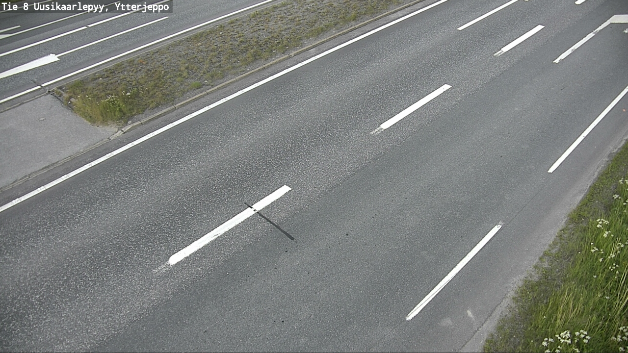 Weather Camera Image Road 8 Uusikaarlepyy, Ytterjeppo, Uusikaarlepyy, Pohjanmaa