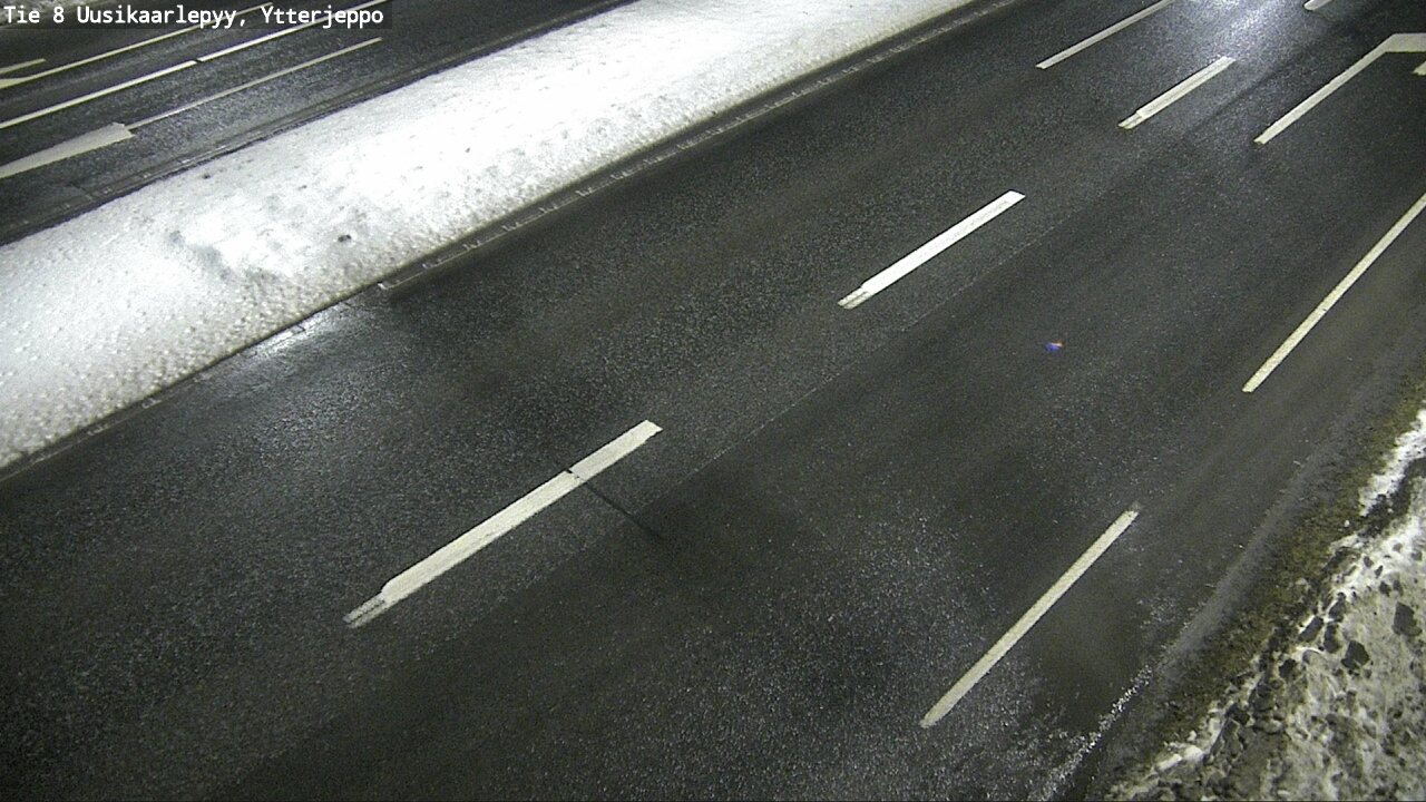 Weather Camera Image Road 8 Uusikaarlepyy, Ytterjeppo, Uusikaarlepyy, Pohjanmaa