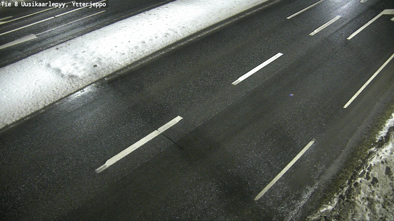 Weather Camera Image Road 8 Uusikaarlepyy, Ytterjeppo, Uusikaarlepyy, Pohjanmaa
