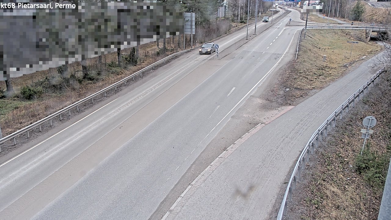 Weather Camera Image Road 68 Pietarsaari, Permo, Pietarsaari, Pohjanmaa