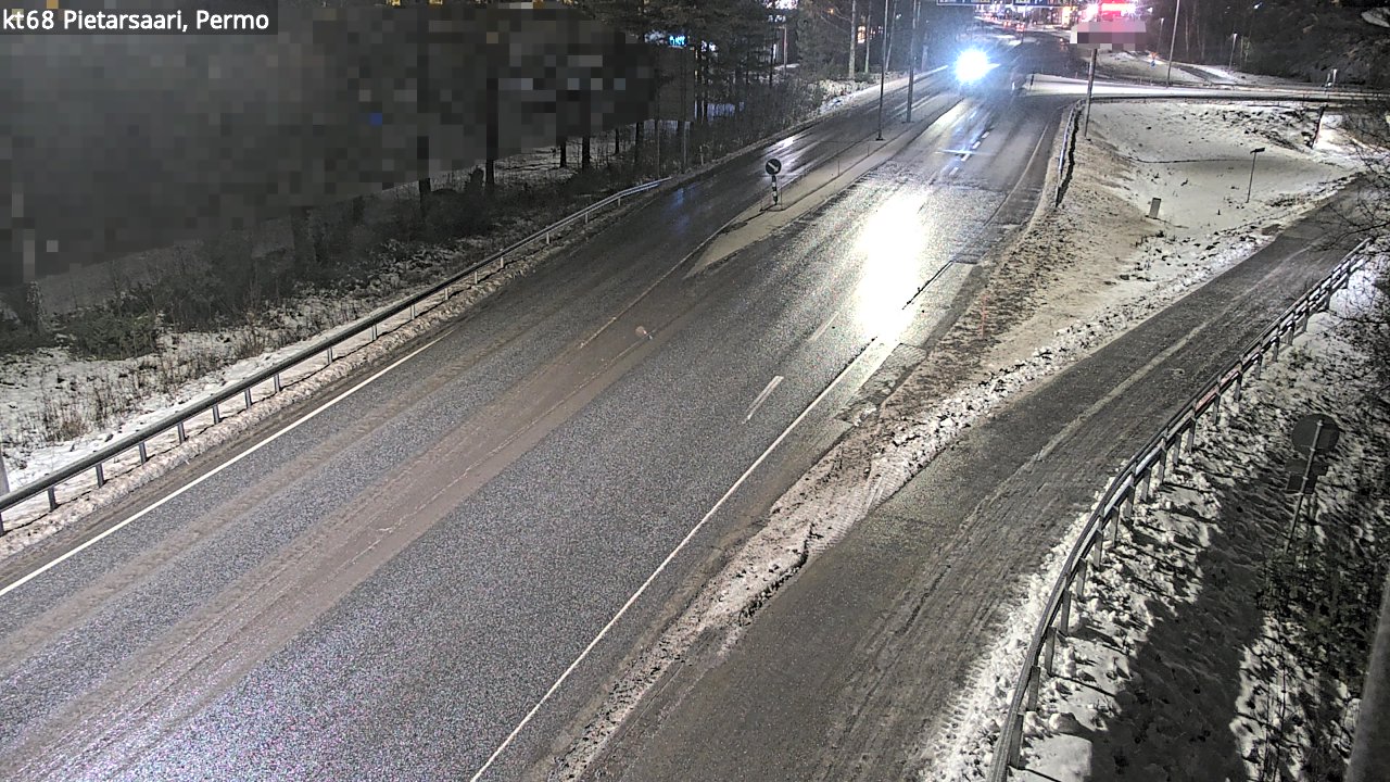 Weather Camera Image Väg 68 Jakobstad, Permo, Pietarsaari, Pohjanmaa