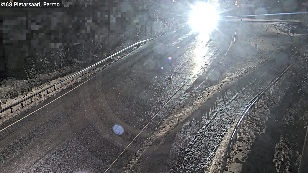 Weather Camera Image Väg 68 Jakobstad, Permo, Pietarsaari, Pohjanmaa