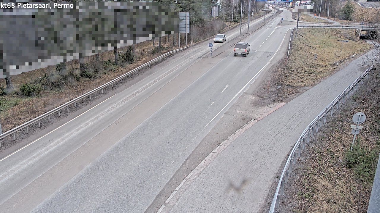 Weather Camera Image Road 68 Pietarsaari, Permo, Pietarsaari, Pohjanmaa
