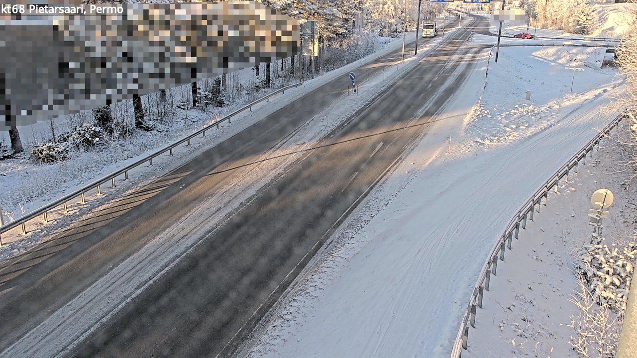 Weather Camera Image Road 68 Pietarsaari, Permo, Pietarsaari, Pohjanmaa