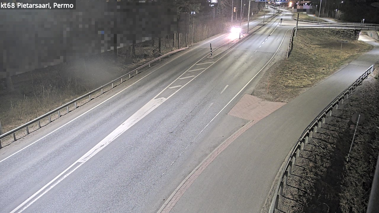 Weather Camera Image Road 68 Pietarsaari, Permo, Pietarsaari, Pohjanmaa