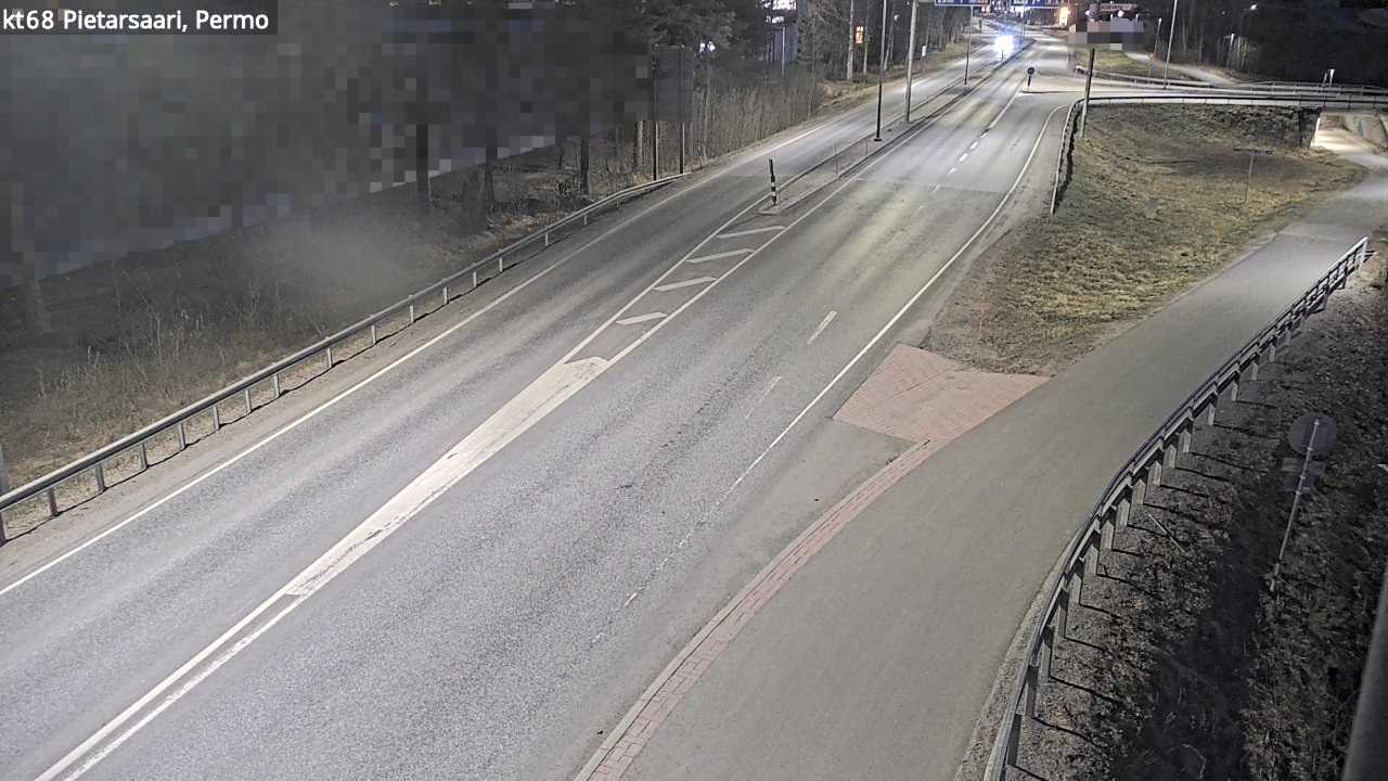 Weather Camera Image Road 68 Pietarsaari, Permo, Pietarsaari, Pohjanmaa