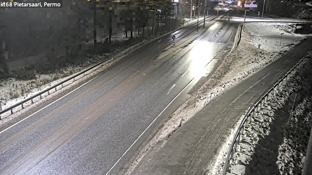 Weather Camera Image Väg 68 Jakobstad, Permo, Pietarsaari, Pohjanmaa