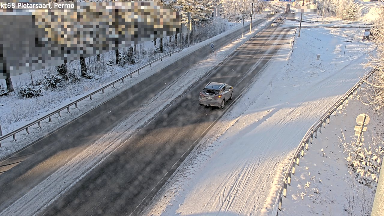 Weather Camera Image Road 68 Pietarsaari, Permo, Pietarsaari, Pohjanmaa
