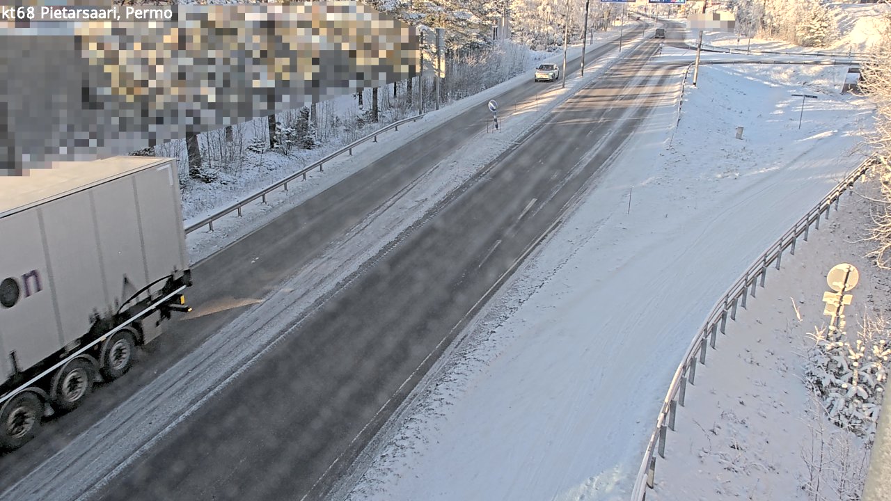 Weather Camera Image Road 68 Pietarsaari, Permo, Pietarsaari, Pohjanmaa