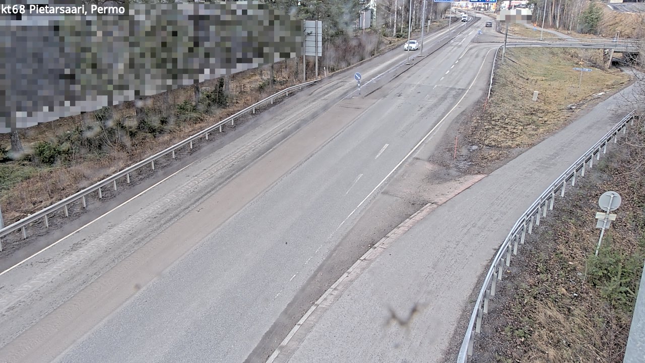Weather Camera Image Väg 68 Jakobstad, Permo, Pietarsaari, Pohjanmaa