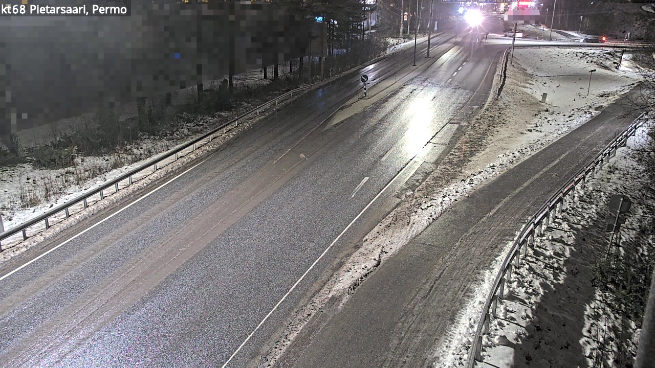 Weather Camera Image Väg 68 Jakobstad, Permo, Pietarsaari, Pohjanmaa