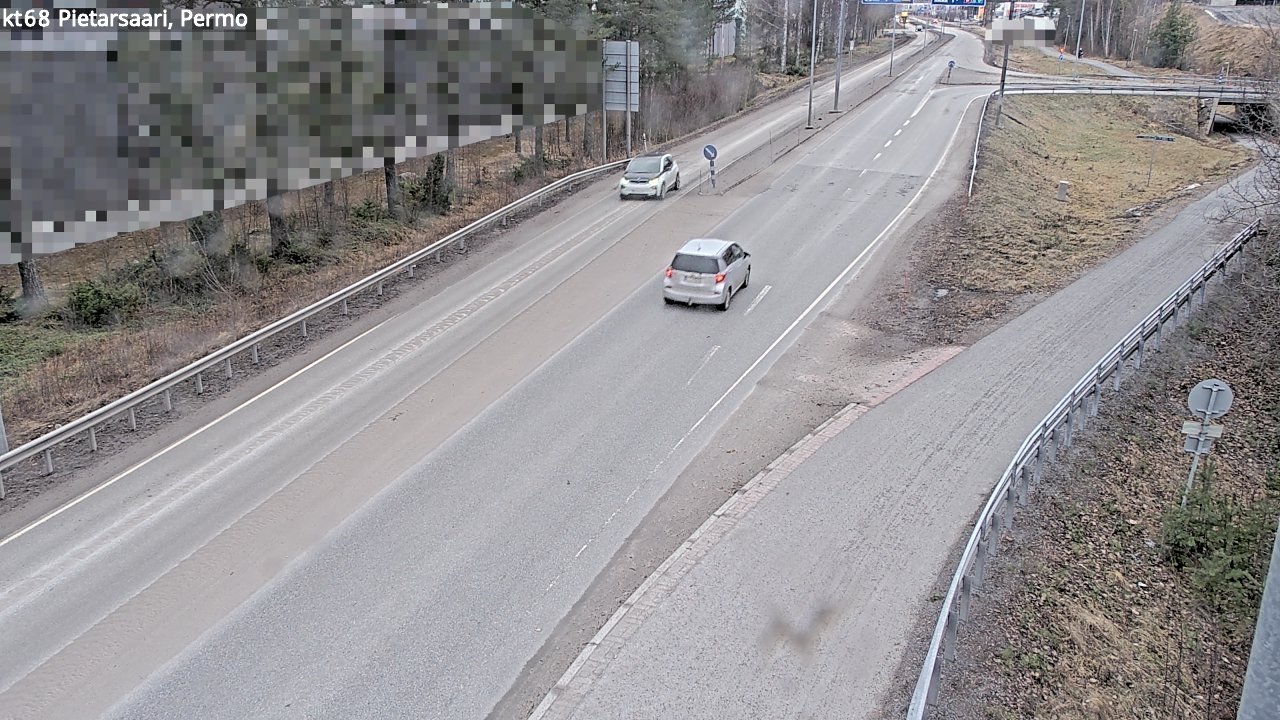 Weather Camera Image Road 68 Pietarsaari, Permo, Pietarsaari, Pohjanmaa