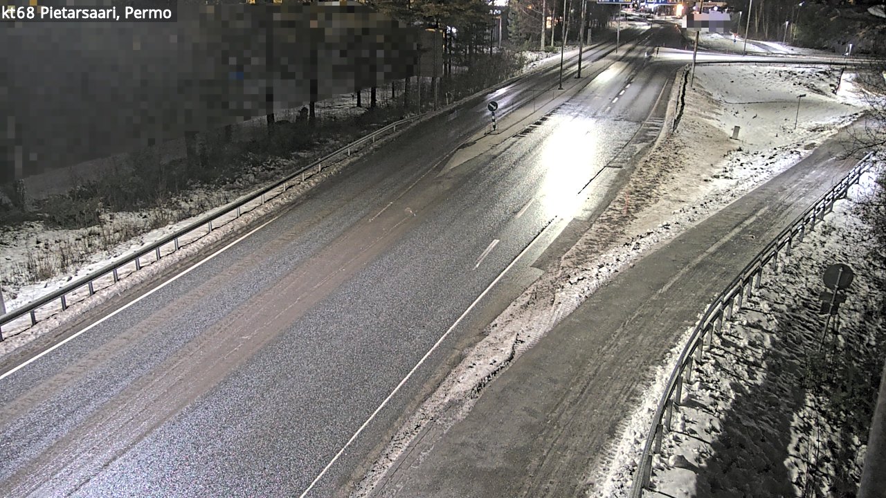 Weather Camera Image Väg 68 Jakobstad, Permo, Pietarsaari, Pohjanmaa