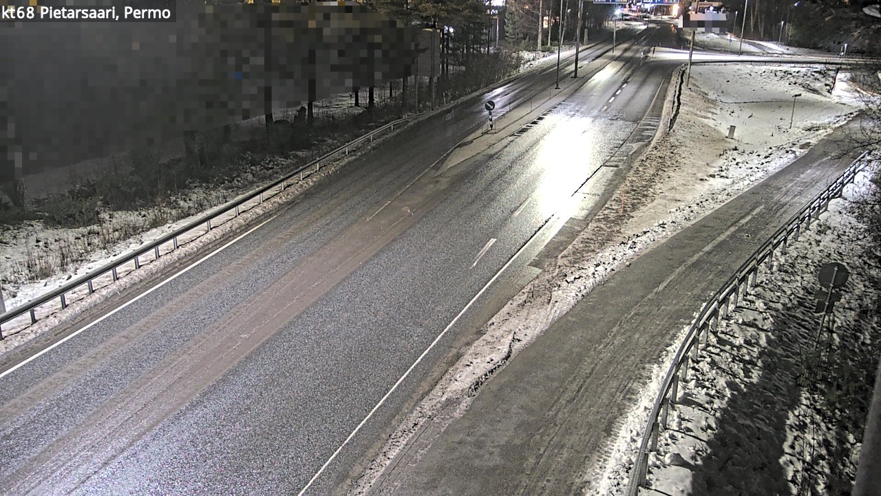 Weather Camera Image Väg 68 Jakobstad, Permo, Pietarsaari, Pohjanmaa