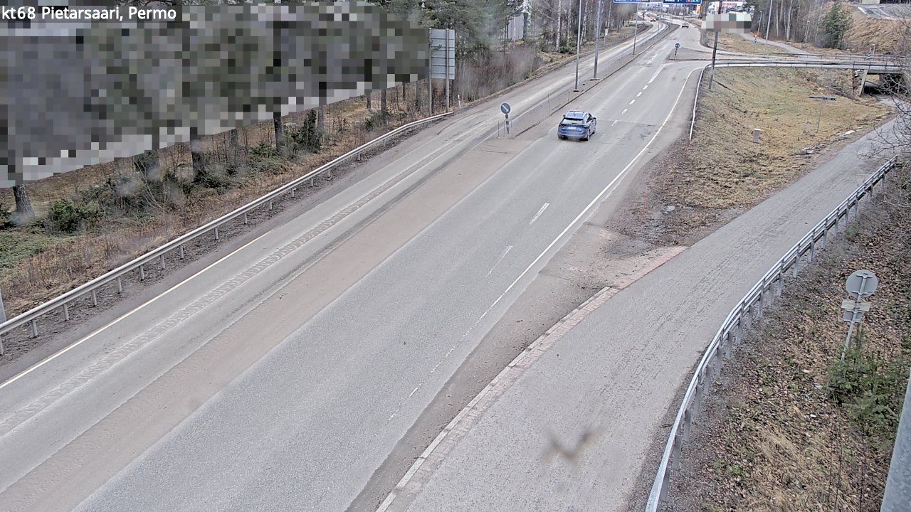 Weather Camera Image Väg 68 Jakobstad, Permo, Pietarsaari, Pohjanmaa
