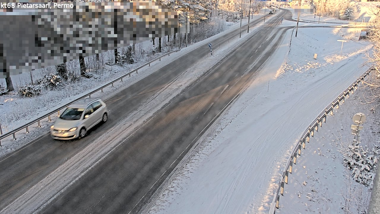 Weather Camera Image Road 68 Pietarsaari, Permo, Pietarsaari, Pohjanmaa