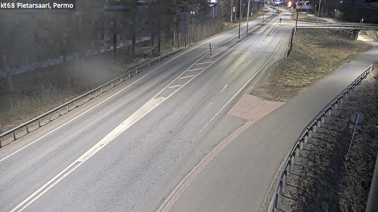 Weather Camera Image Road 68 Pietarsaari, Permo, Pietarsaari, Pohjanmaa