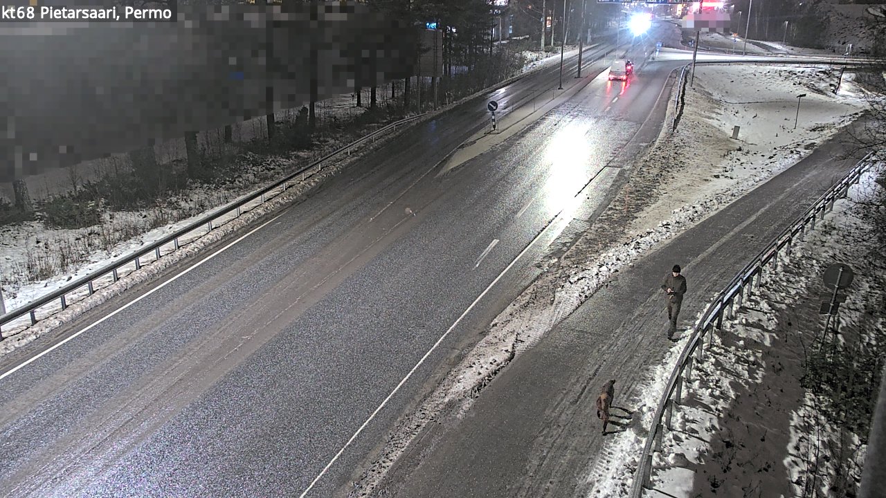 Weather Camera Image Väg 68 Jakobstad, Permo, Pietarsaari, Pohjanmaa