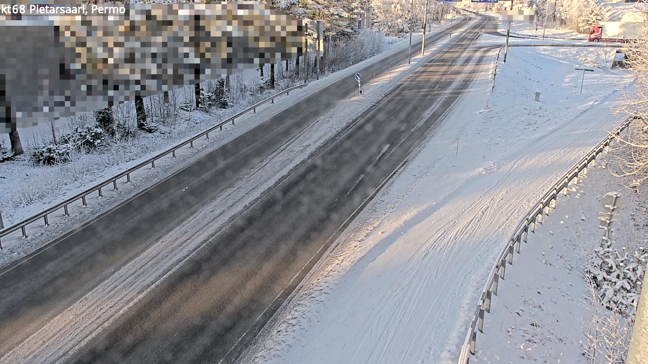 Weather Camera Image Road 68 Pietarsaari, Permo, Pietarsaari, Pohjanmaa