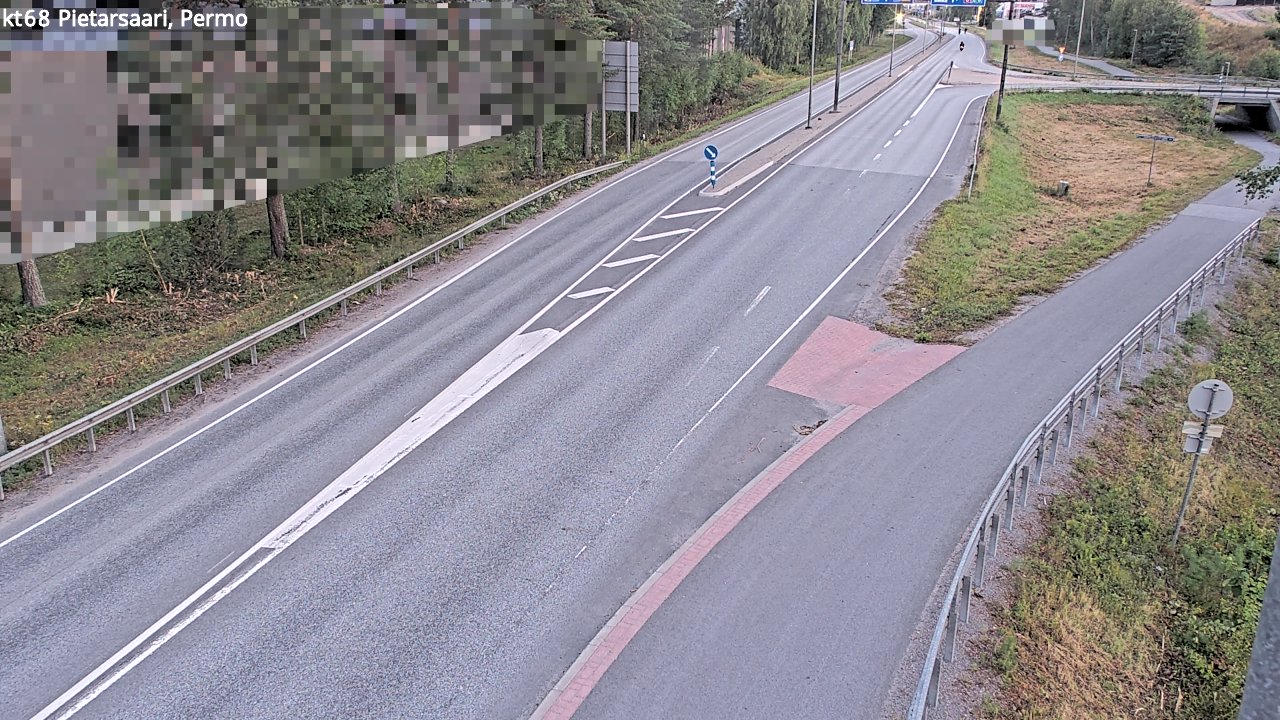 Weather Camera Image Road 68 Pietarsaari, Permo, Pietarsaari, Pohjanmaa